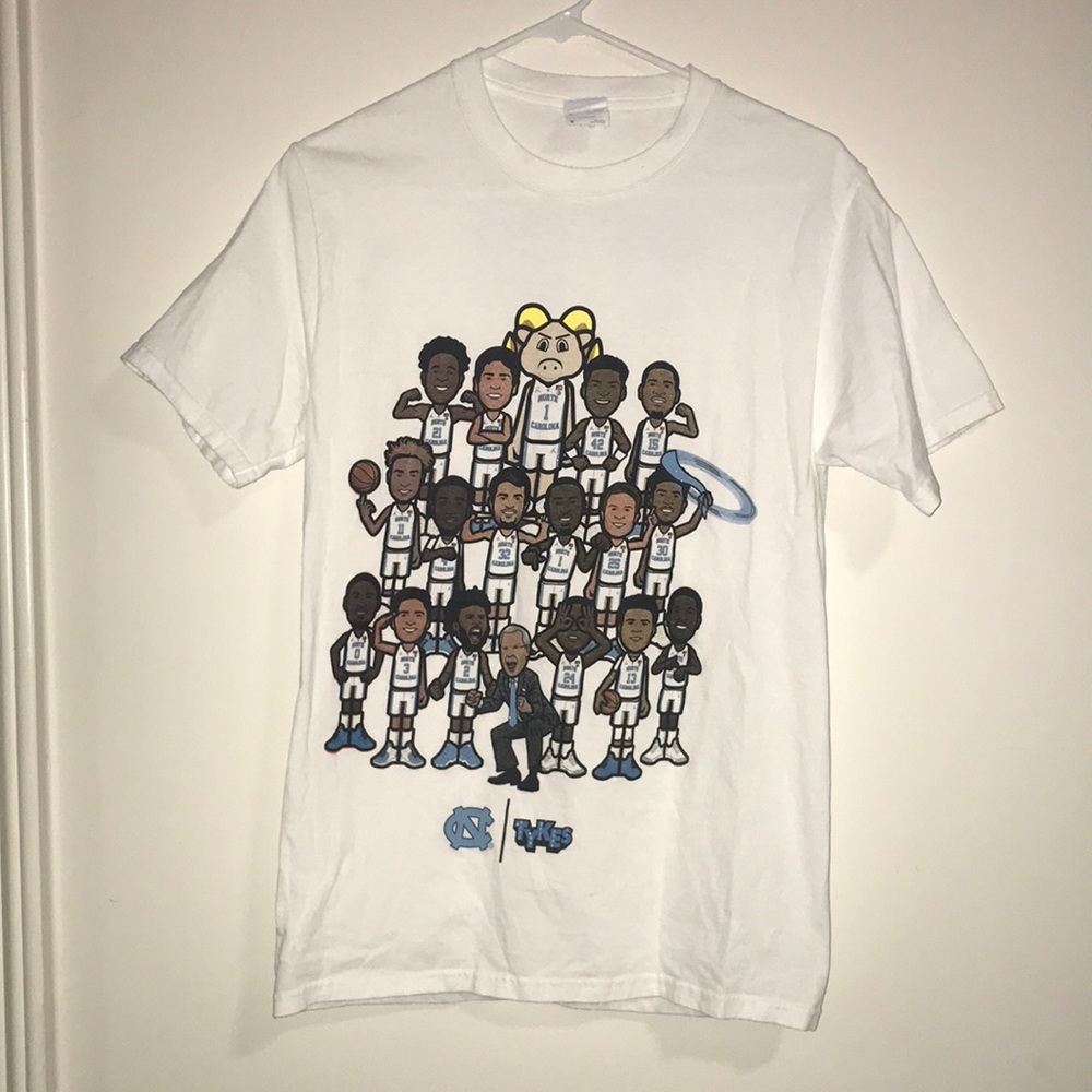 UNC basketball tee